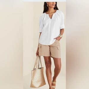 Vacation Shop | pullovers-Soft Surroundings Cusco Pullover White